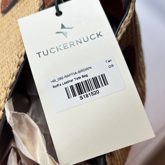 NEW! TUCKERNUCK ACCESSORIES
Raffia Blaine Tote - Picture 6 of 8